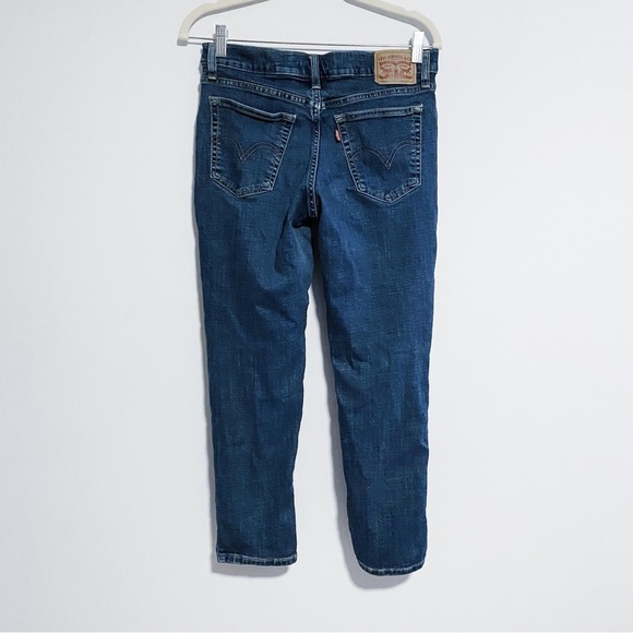 Levi’s - Dark Wash Boyfriend Jeans - Picture 4 of 5